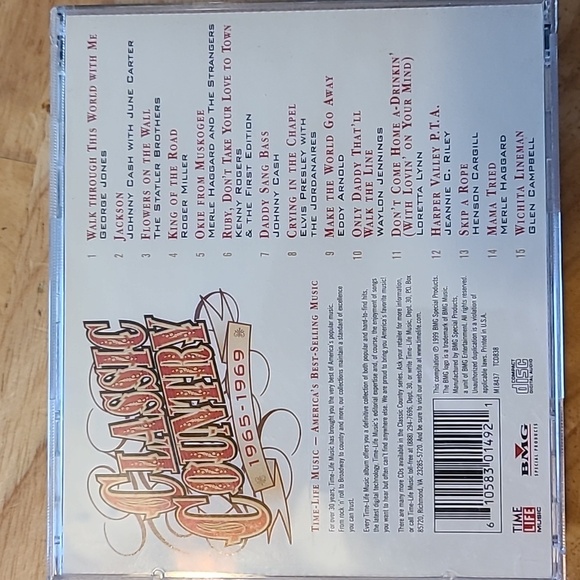 5 CDs Classic Country Golden 50s, Early & Late 60s, 1965-1969, Early 70s - Picture 9 of 11